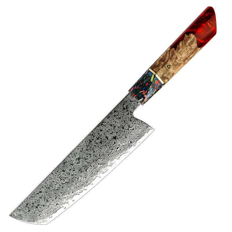 Damascus steel Japanese kitchen knife