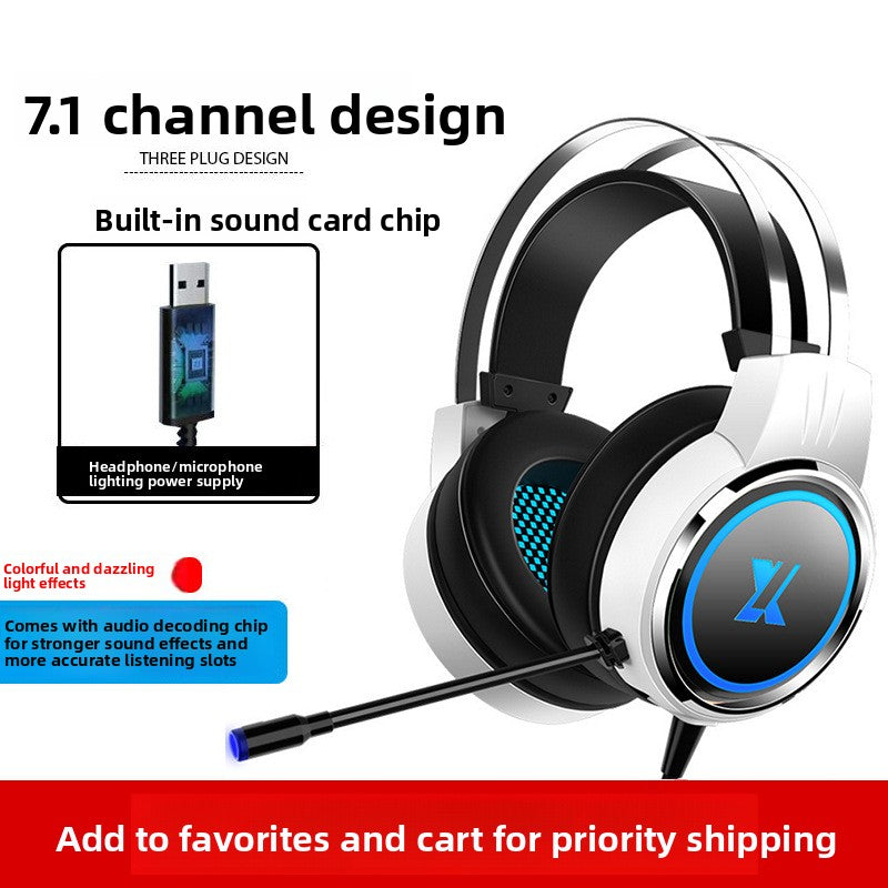 Wired Gaming Headset with Microphone