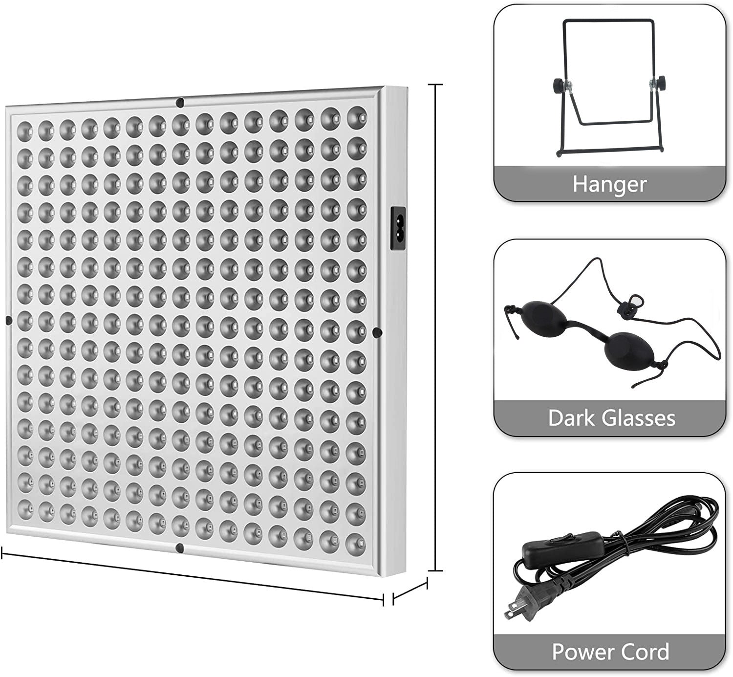 Red Light Therapy Lamp 45W Facial Infrared Device