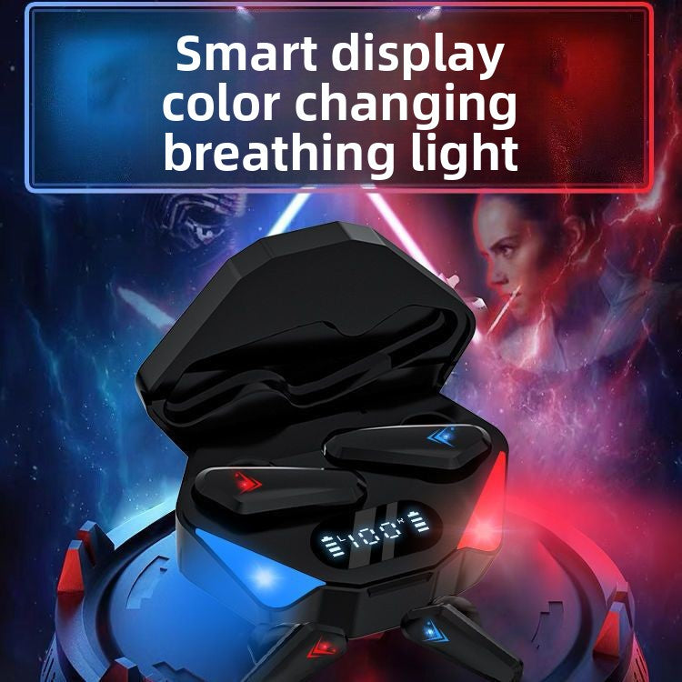 Semi-in-ear long-lasting gaming headphones