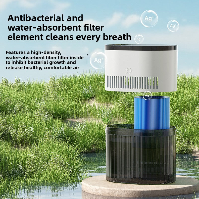 Fog-Free Humidifier with Antibacterial Function