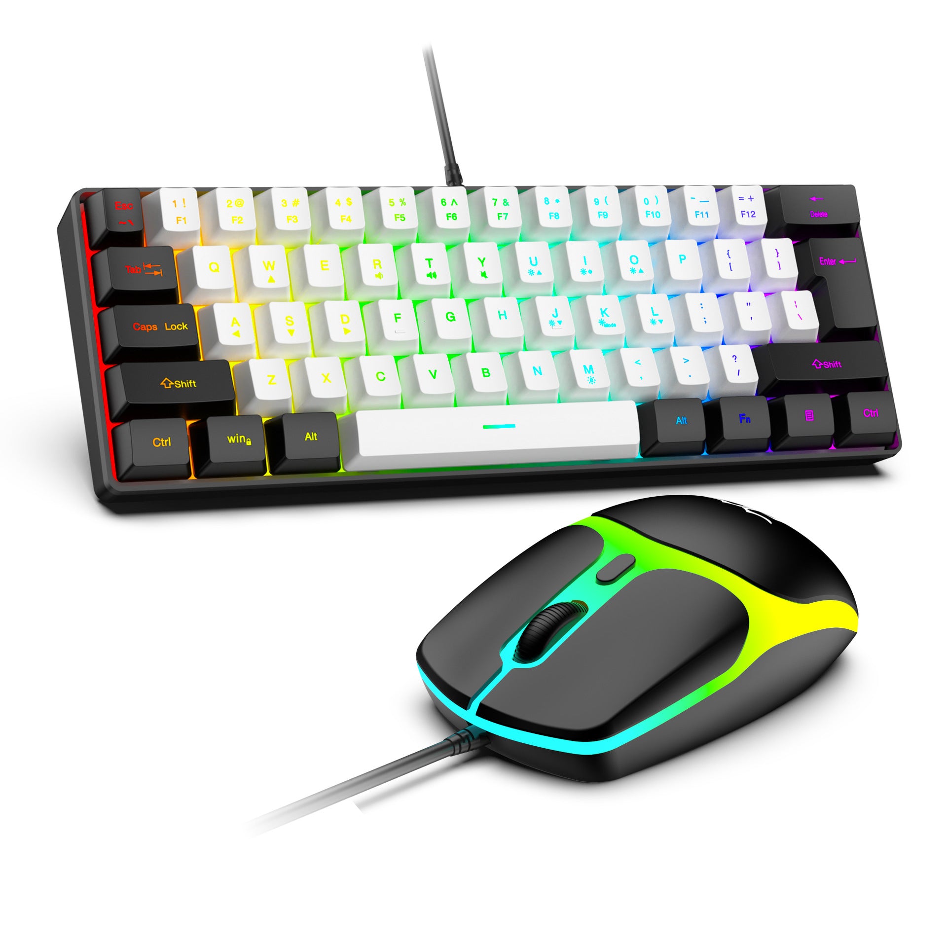 Gaming wired keyboard and mouse