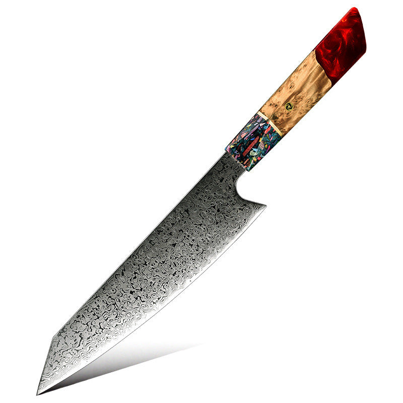AUS10 Steel Damascus Kitchen Knife – Japanese Style