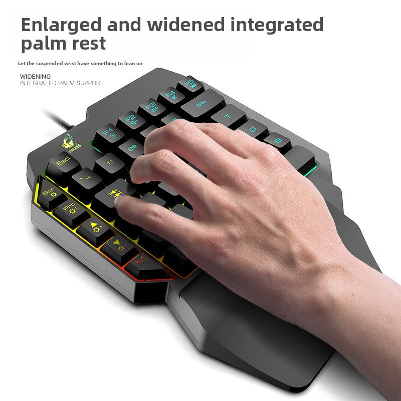 Single-hand Mechanical Gaming Keyboard