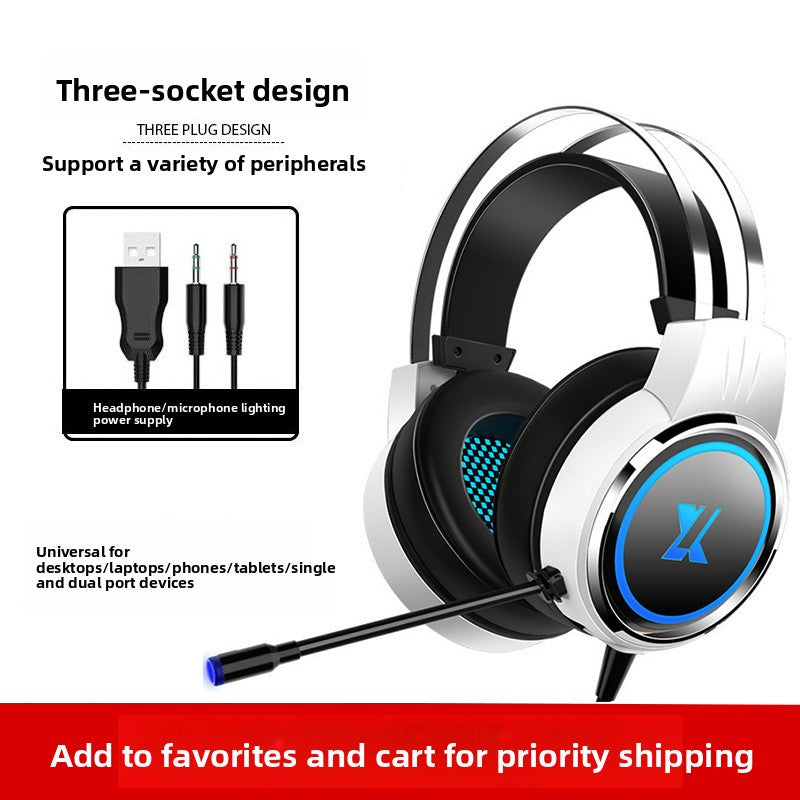 Wired Gaming Headset with Microphone