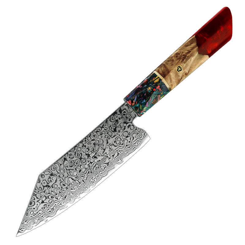 Damascus steel Japanese kitchen knife