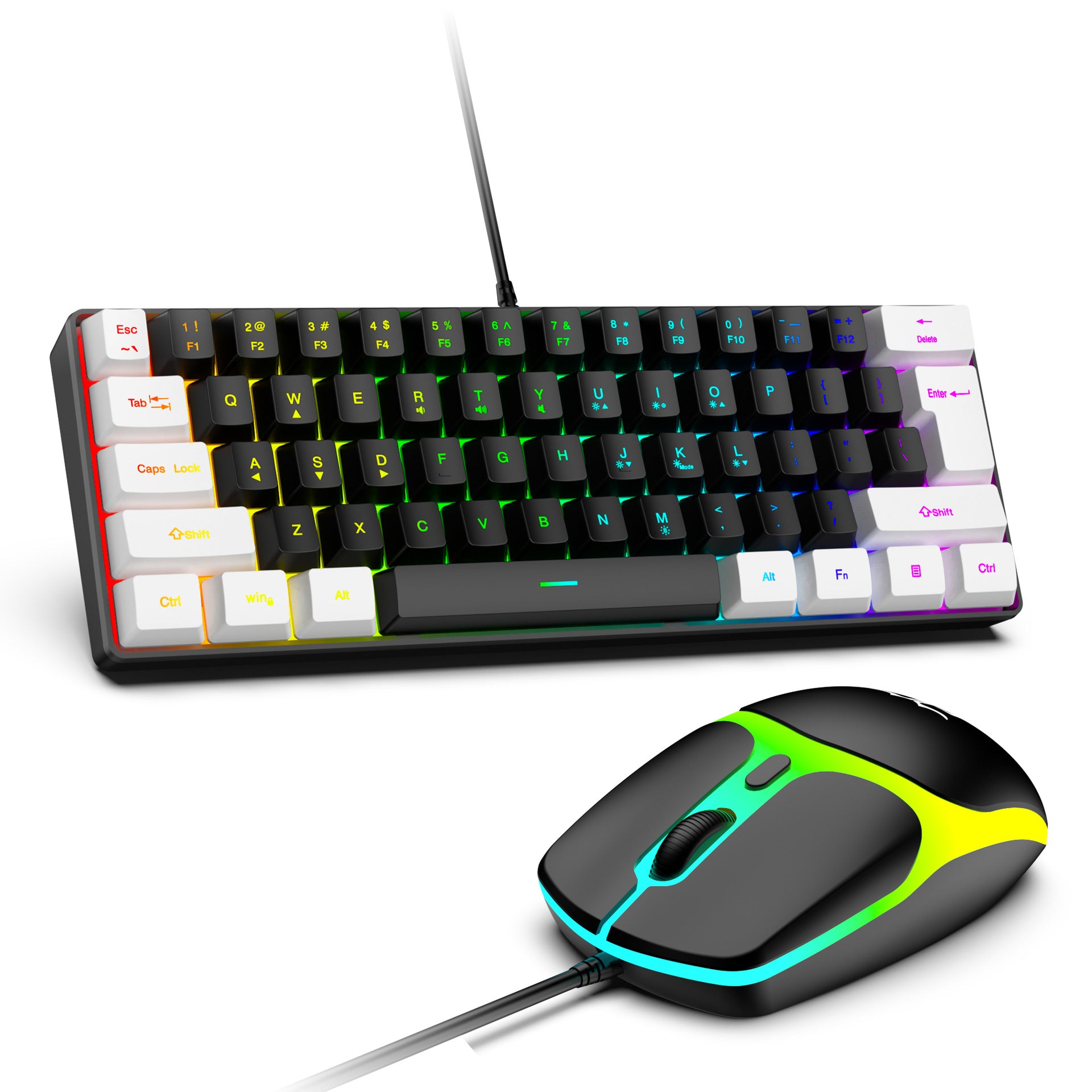Gaming wired keyboard and mouse