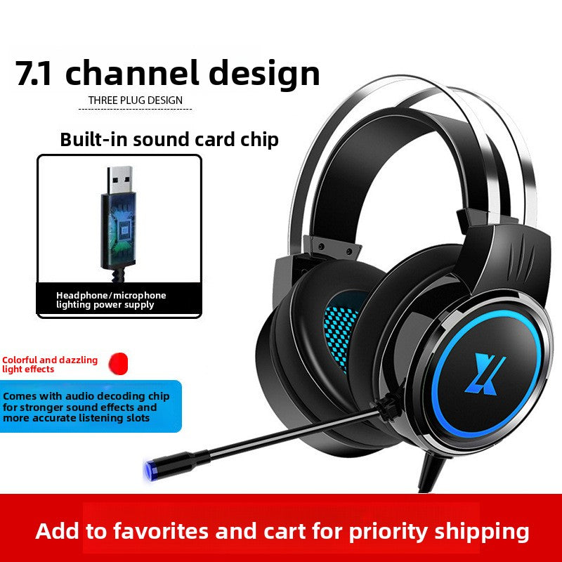 Wired Gaming Headset with Microphone