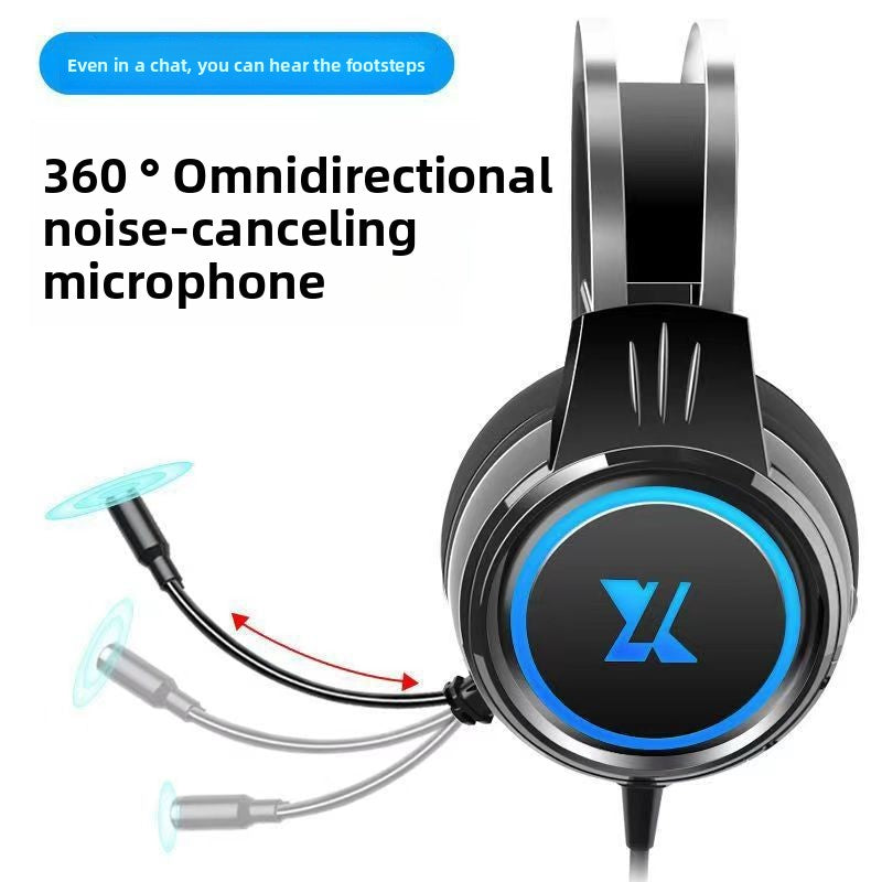 Wired Gaming Headset with Microphone
