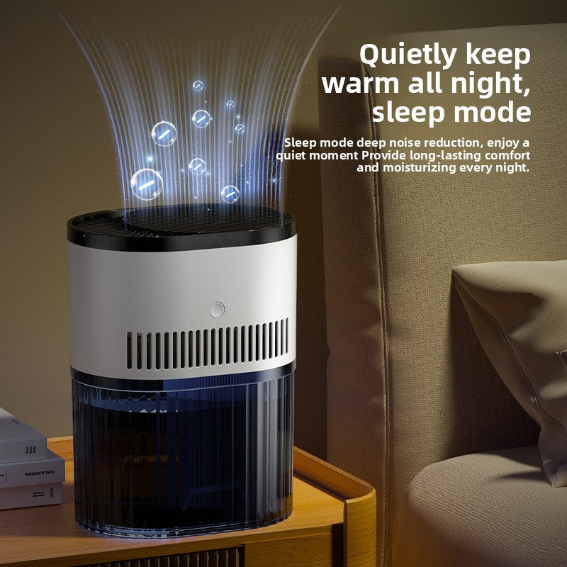 Fog-Free Humidifier with Antibacterial Function